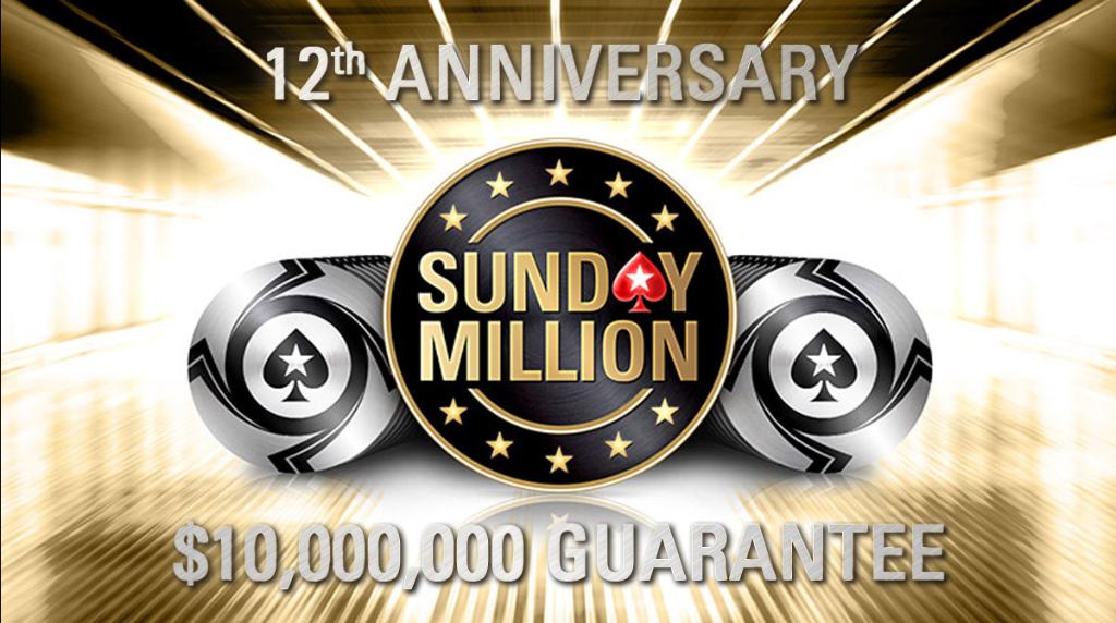 PokerStars Misses 12th Anniversary Sunday Million Guarantee, Creating $1.2M Overlay