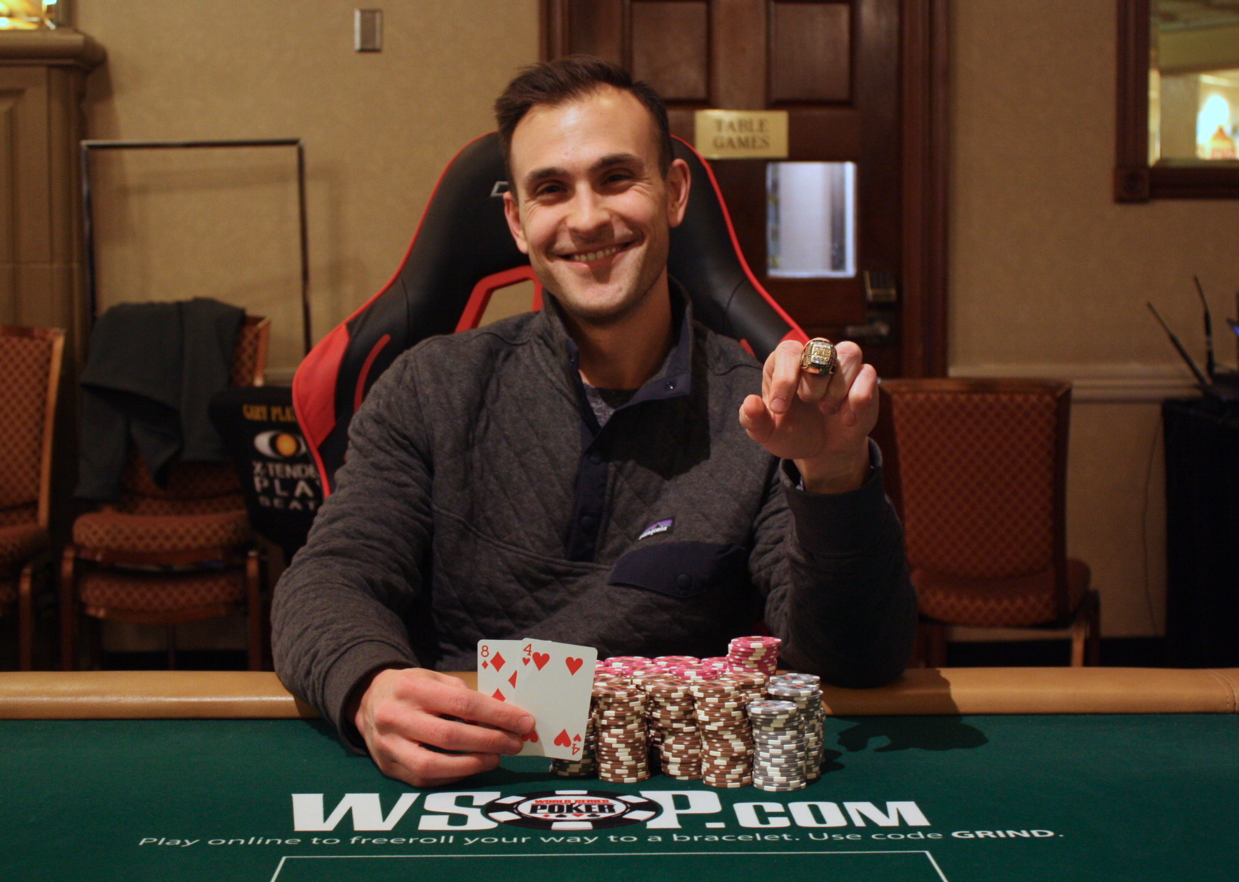 WSOPC Rio: Kevin Iacofano Finally Finishes First, Loni Harwood Scoops Ring Number Five