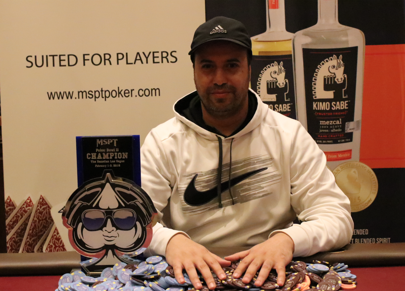 Kfir Nahum Wins MSPT Poker Bowl II at Venetian in Las Vegas for $108K