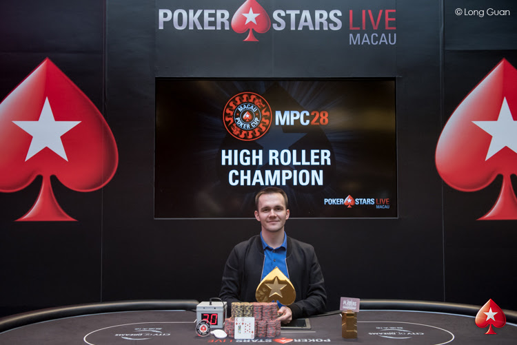 Belarusian Mikita Badziakouski Binks Macau Poker Cup High Roller, Has Close to $5M in Winnings Over Past Year