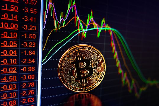 Bitcoin cryptocurrency crash