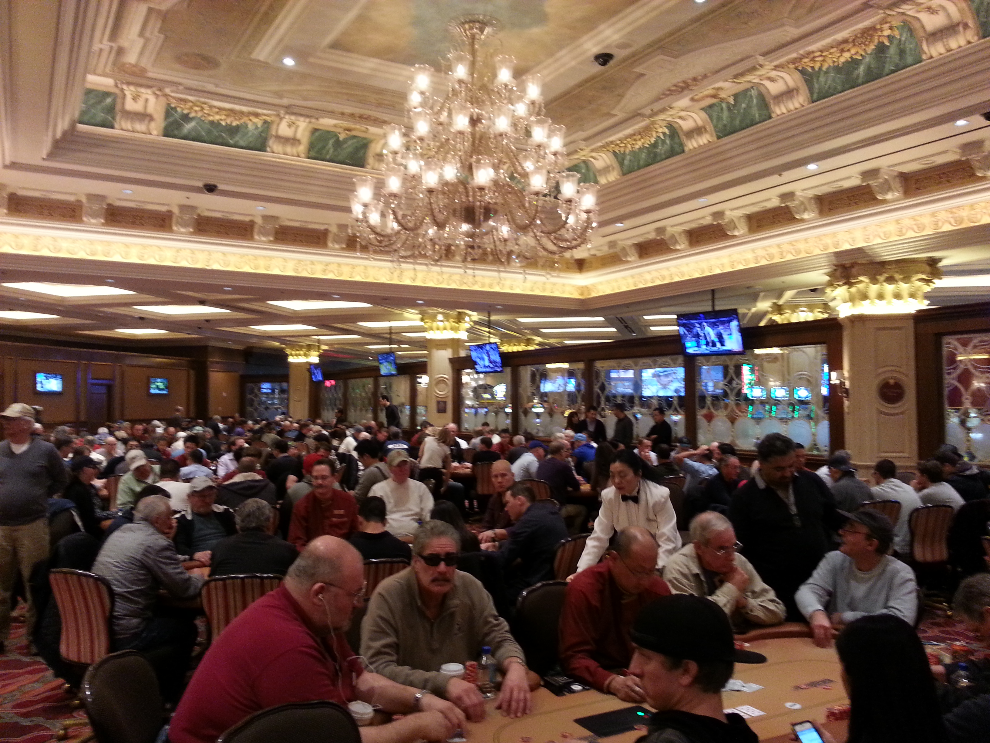 Las Vegas poker rooms