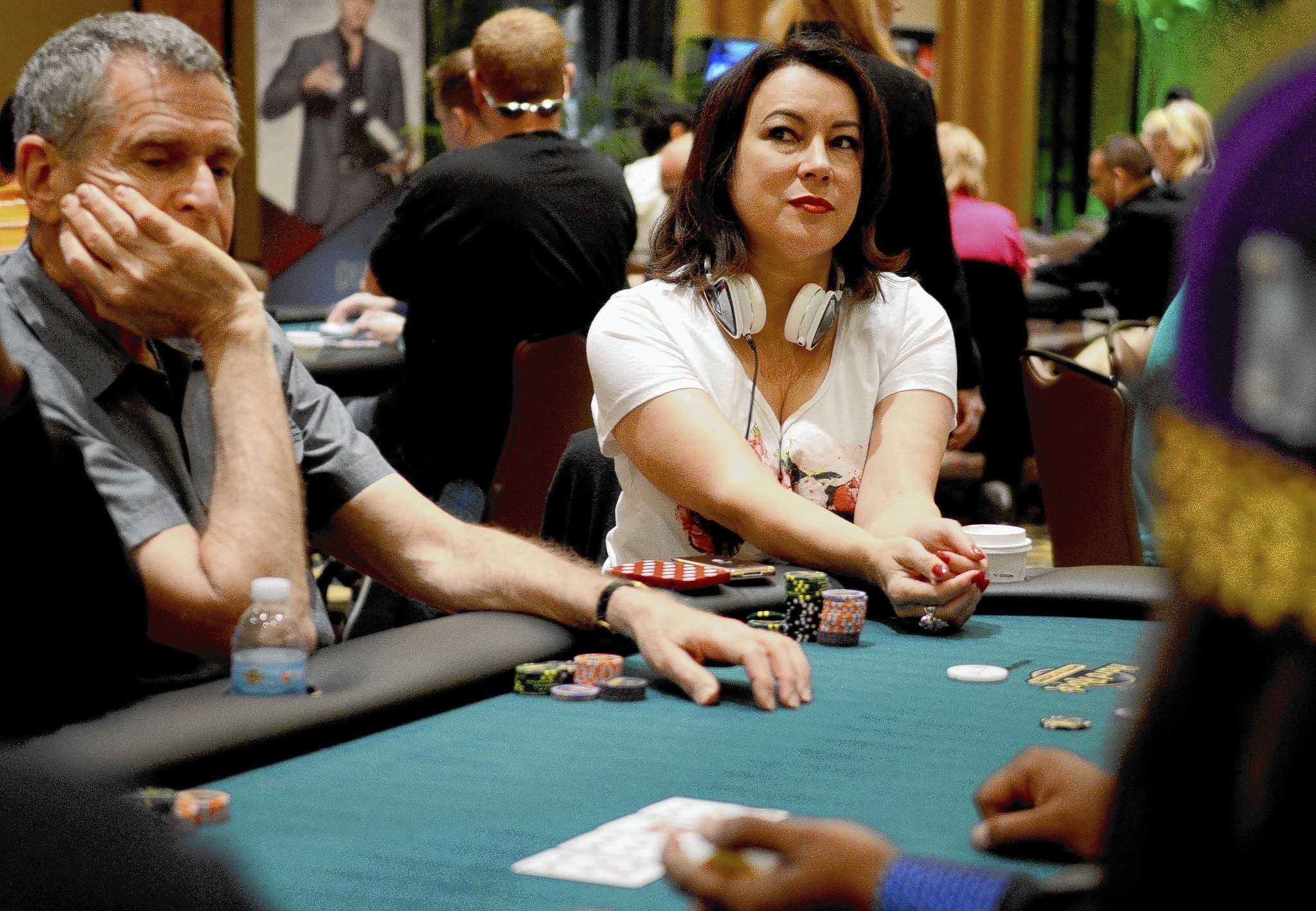 Jennifer Tilly at Seminole Hard Rock