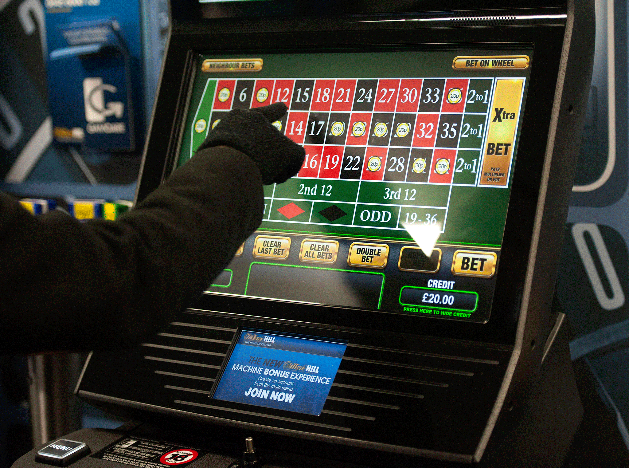 FOBT online gambling tax