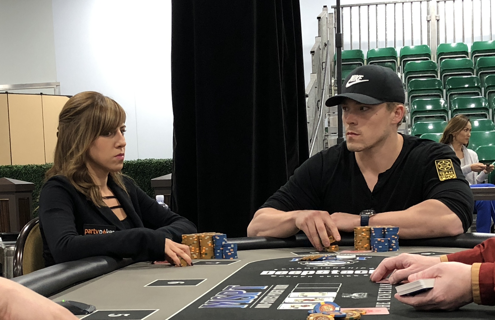 Lovers’ Quarrel? Alex Foxen and Kristen Bicknell Finish 1st and 2nd at MSPT Venetian