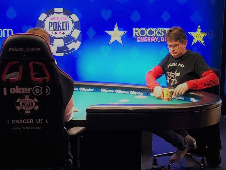 WSOP 2018 $1,500 Stud Showdown: Anti-Royalty Music Titan Steve Albini Beats Down Poker Royalty Ferguson and Lisandro