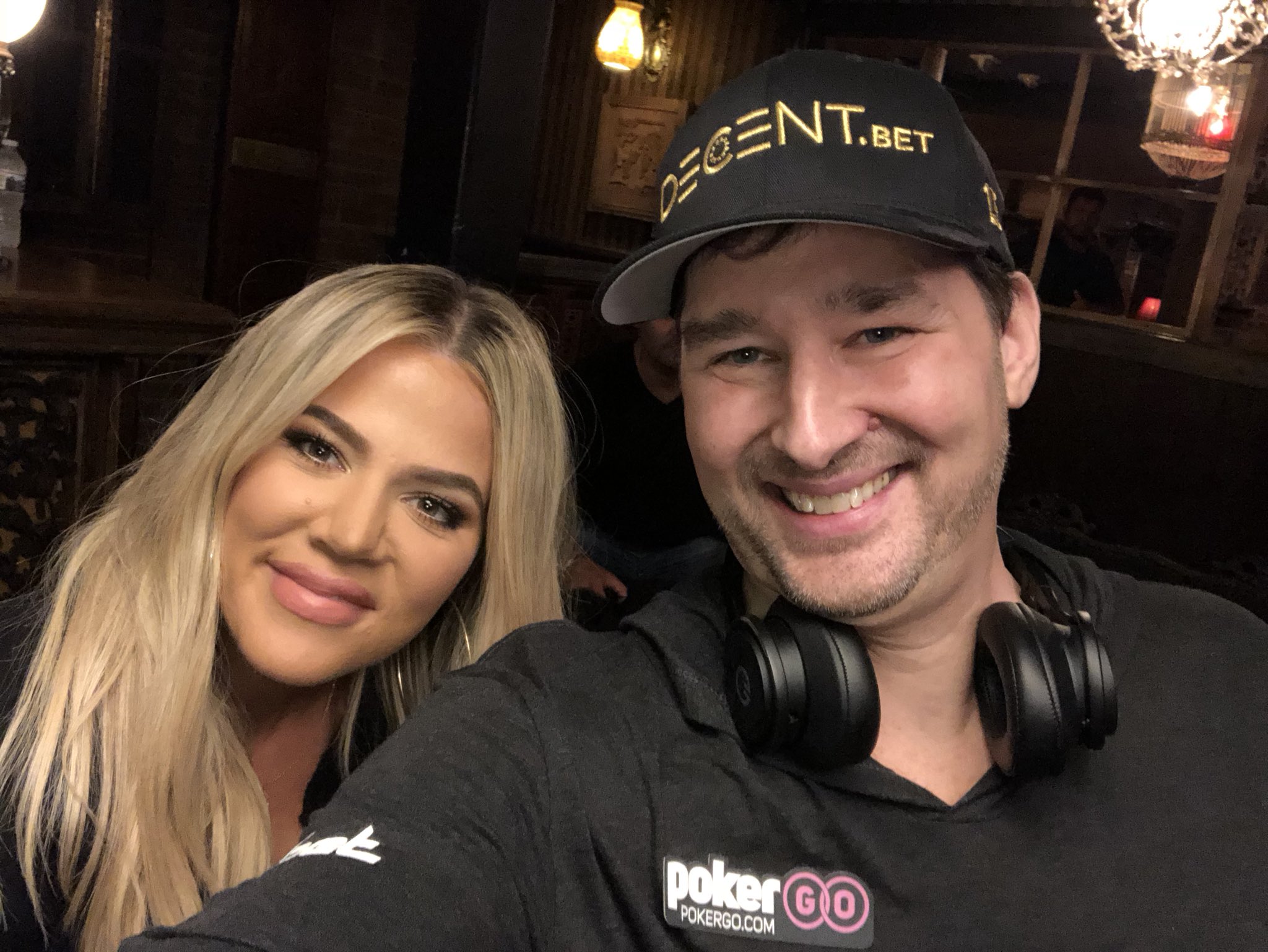 Kardashian Sisters Play Charity Poker Tourney with Phil Hellmuth in LA