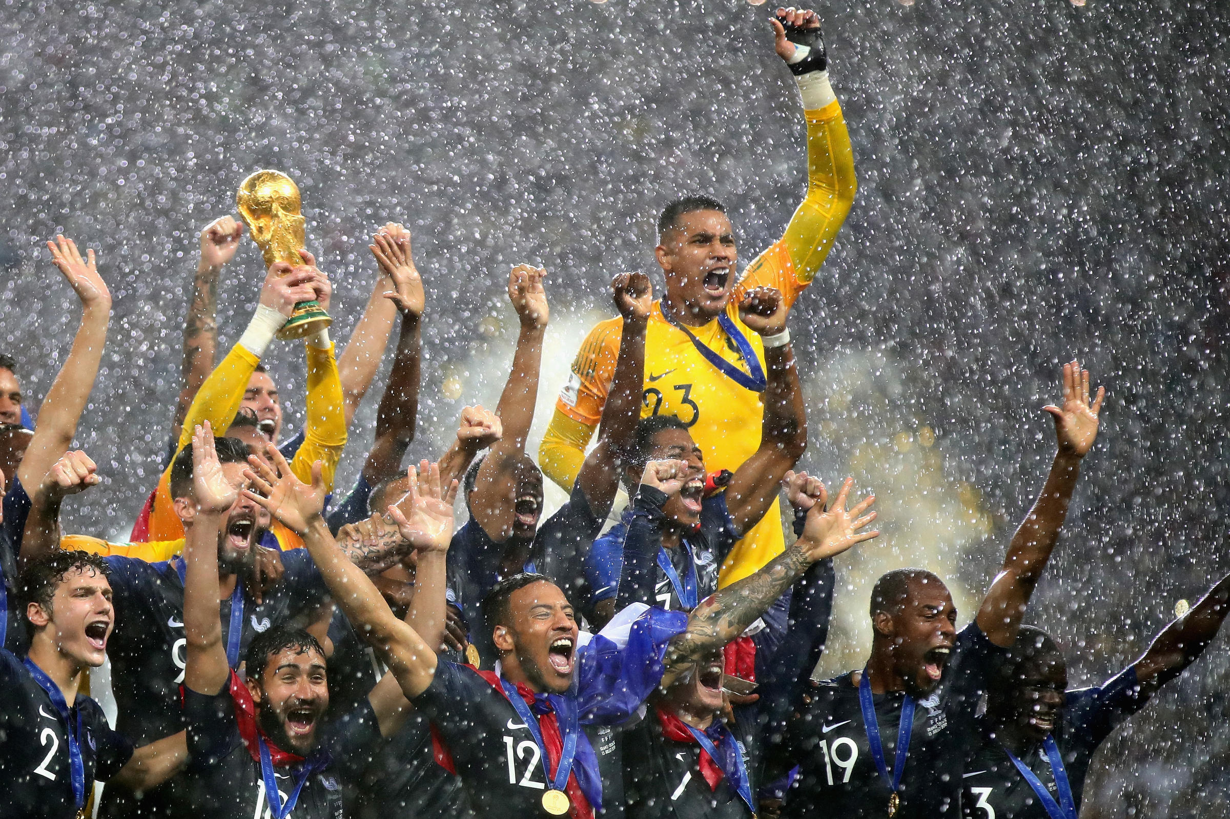 France Beats Croatia 4-2 to Earn Second World Cup Title in 20 Years