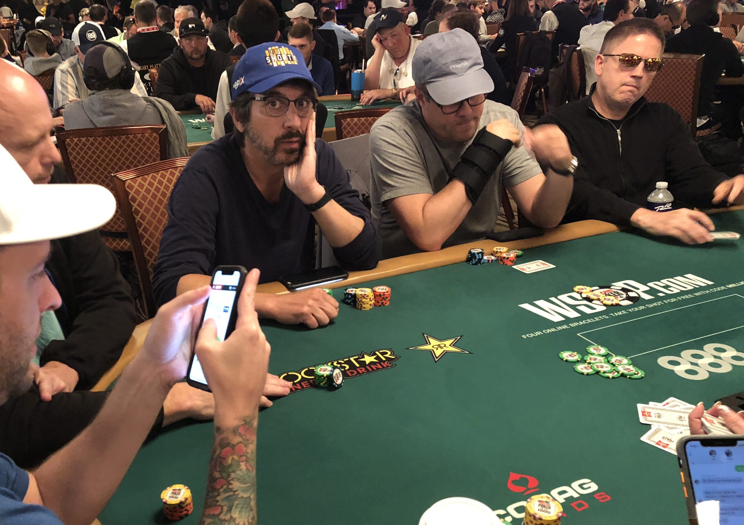 Ray Romano Bags Chips, Grinder Goes Wild, Galfonds Tumble, Former Champs Remain: Welcome to Day2AB of WSOP Main Event