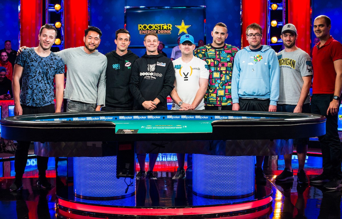 WSOP Main Event Final Table: Michael Dyer Can’t Miss a Flop, Joe Cada Still Breathing