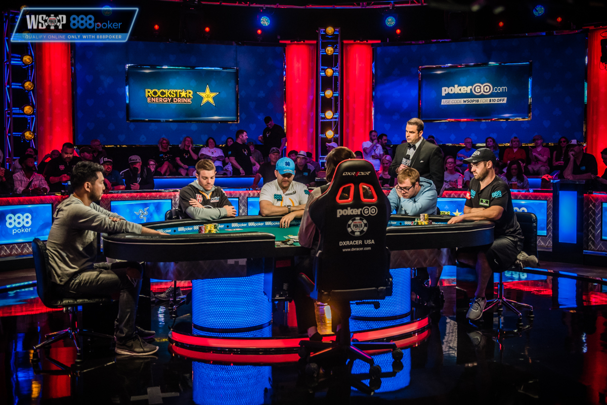 2018 WSOP Main Event Final Table