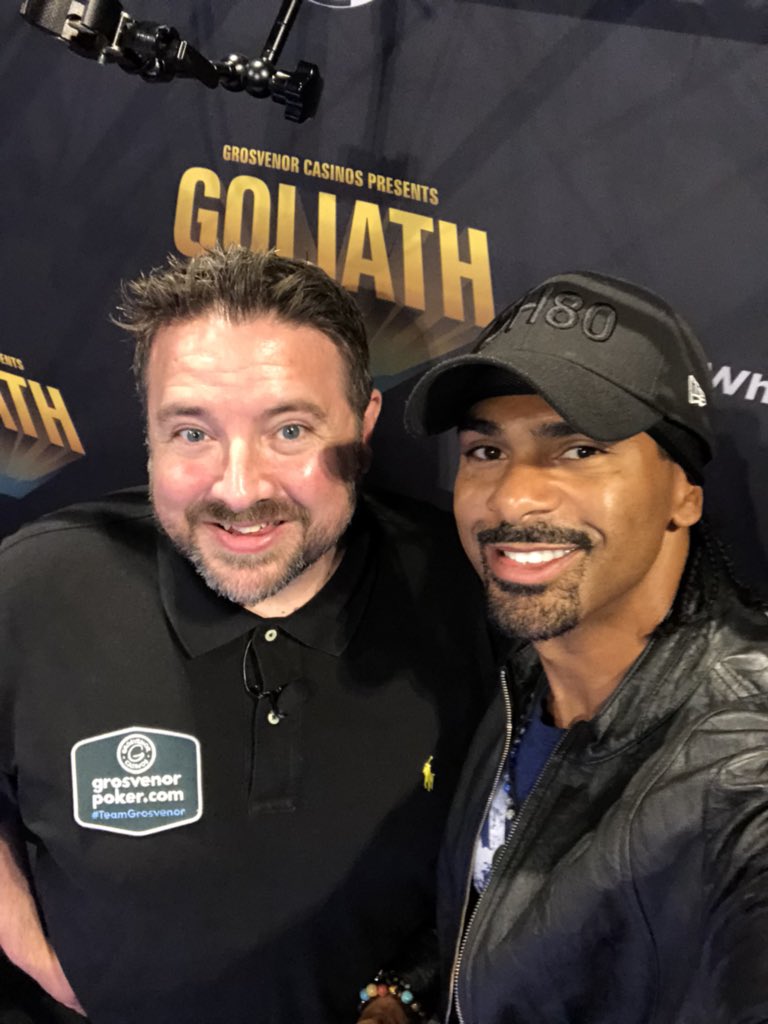 Boxing Champ David Haye Vows to Crush Poker After Partnering with Grosvenor Casinos