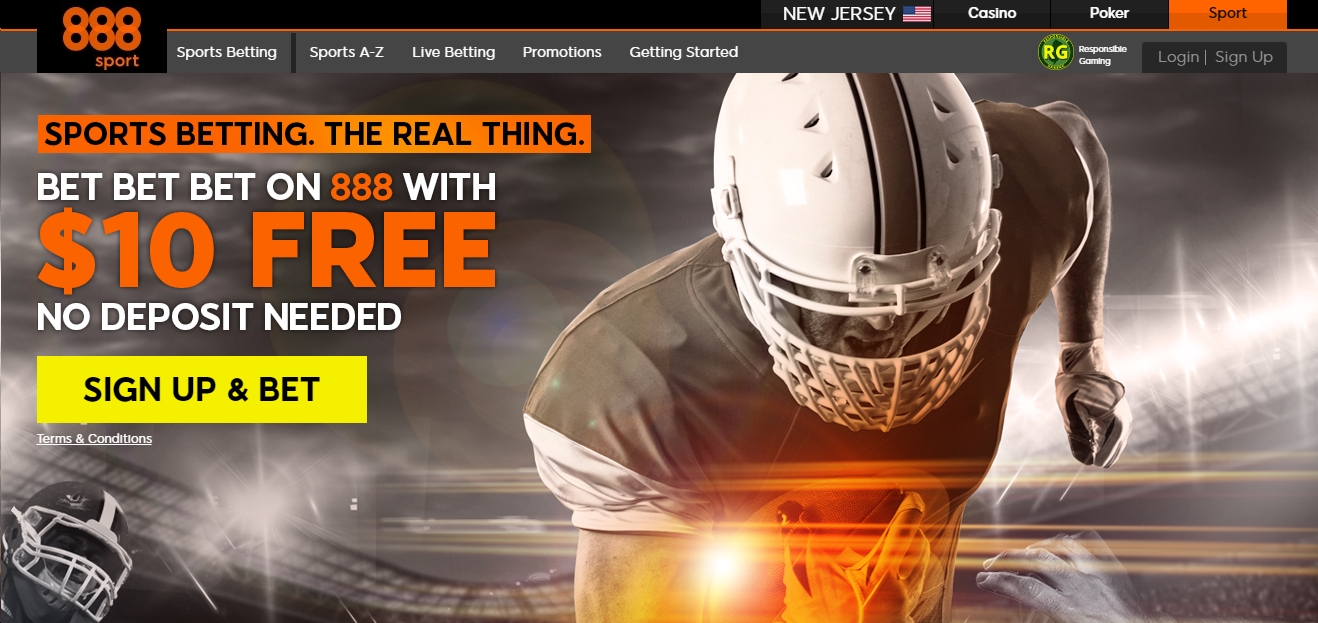 Major Milestone for 888 as Operator Launches Sports Betting Site in New Jersey
