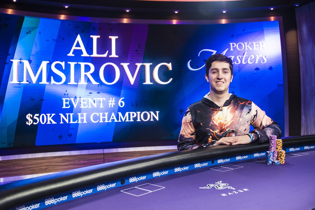 Ali Imsirovic Wins Second Straight Poker Masters Event for $799K, Leads Purple Jacket Chase