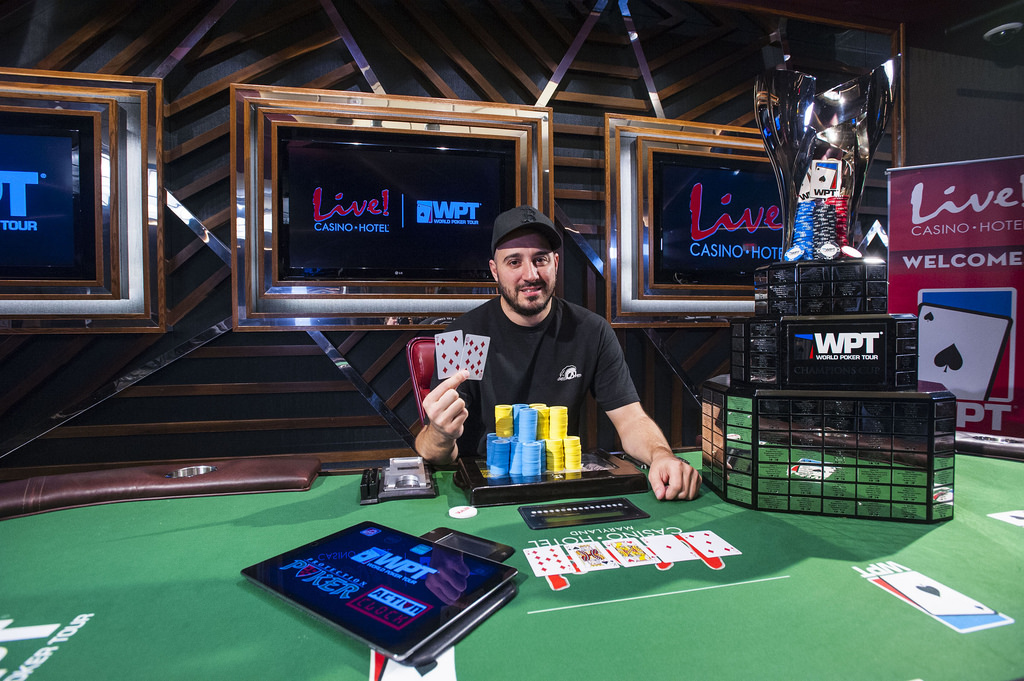 Tony Ruberto Wins WPT Maryland Live, Second World Poker Tour Title