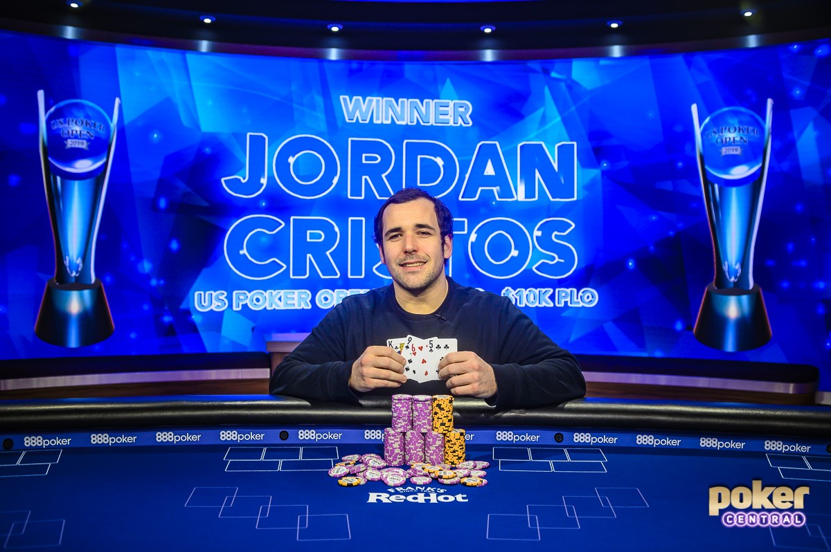 Humble Jordan Cristos Wins Fast-Paced $10K PLO Final Table at US Poker Open
