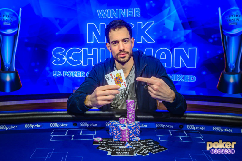 Poker Announcer Nick Schulman Wins $25K Mixed Game Event at US Poker Open