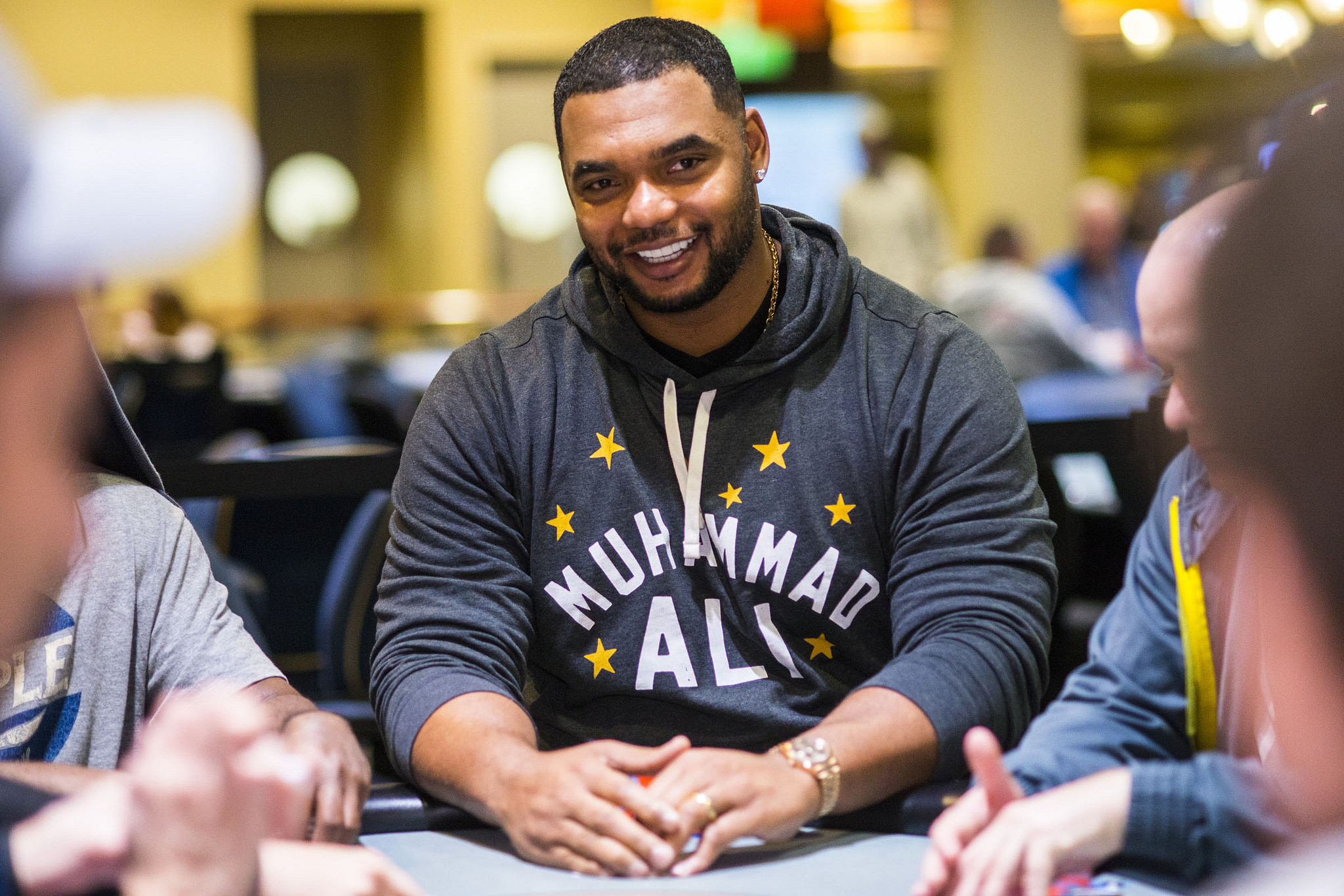 Richard Seymour poker player Super Bowl