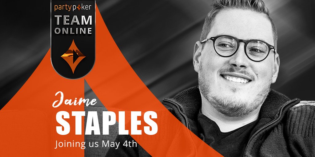 Jaime Staples Set to Join Partypoker Team Online in May, Joining His Brother Matt