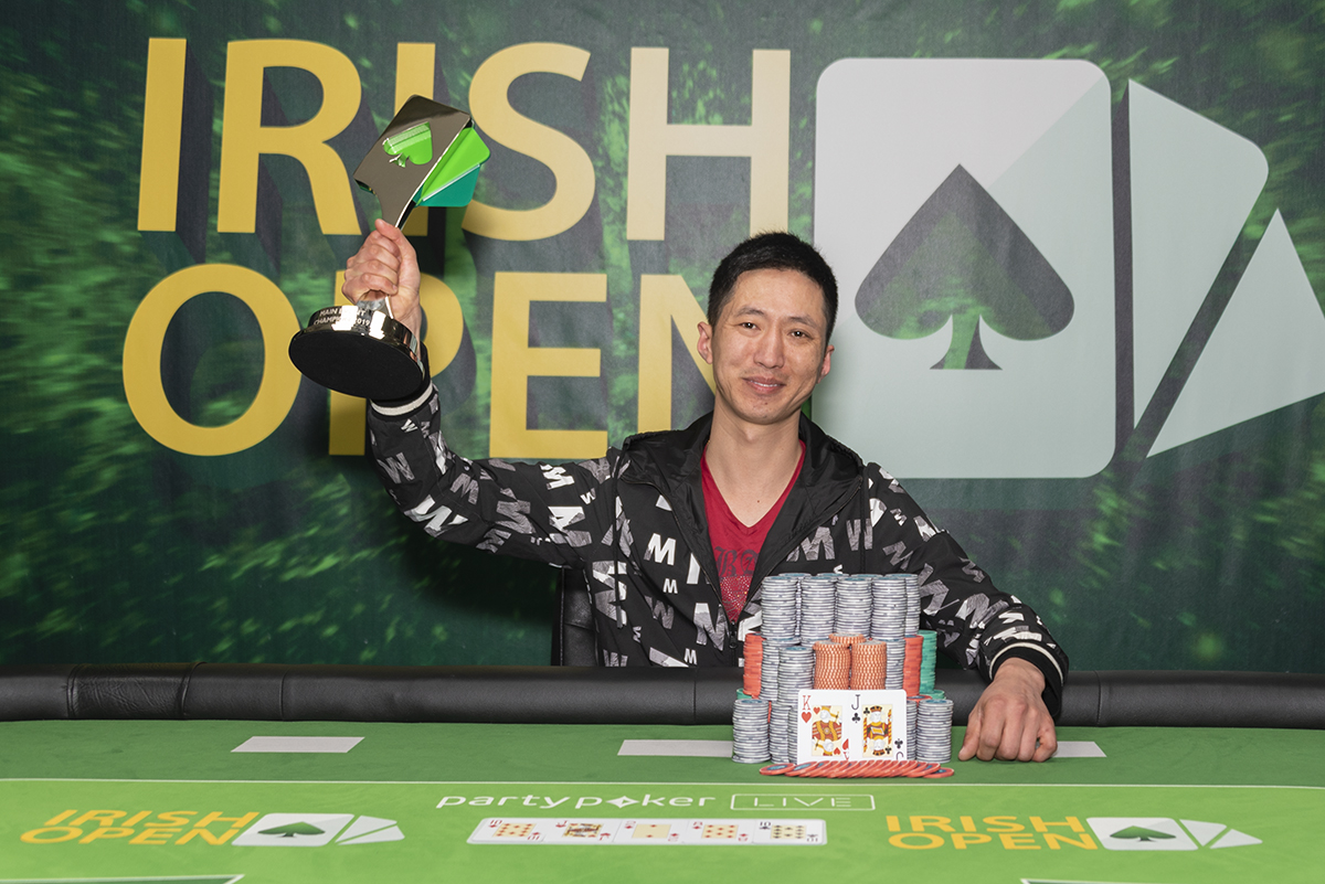 Records Fall, Guinness Flows and Weijie Zheng Wins Irish Poker Open Main Event
