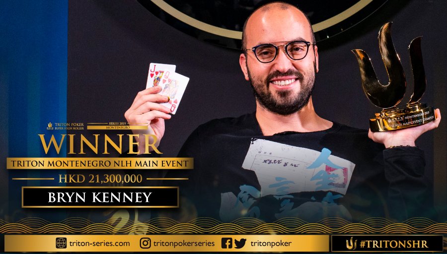 Bryn Kenney Ships Triton Montenegro Main Event for $2.7 Million, Now 3rd Biggest Poker Winner
