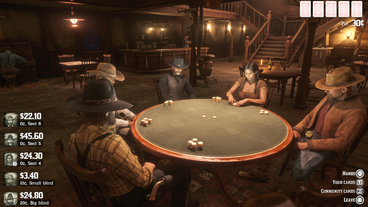 Some Red Dead Online Players Can’t Access Poker Because of Gaming Regulations