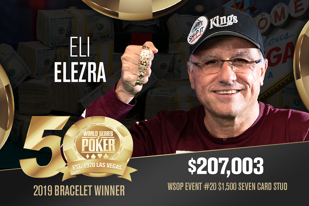 Eli Elezra 2019 WSOP poker