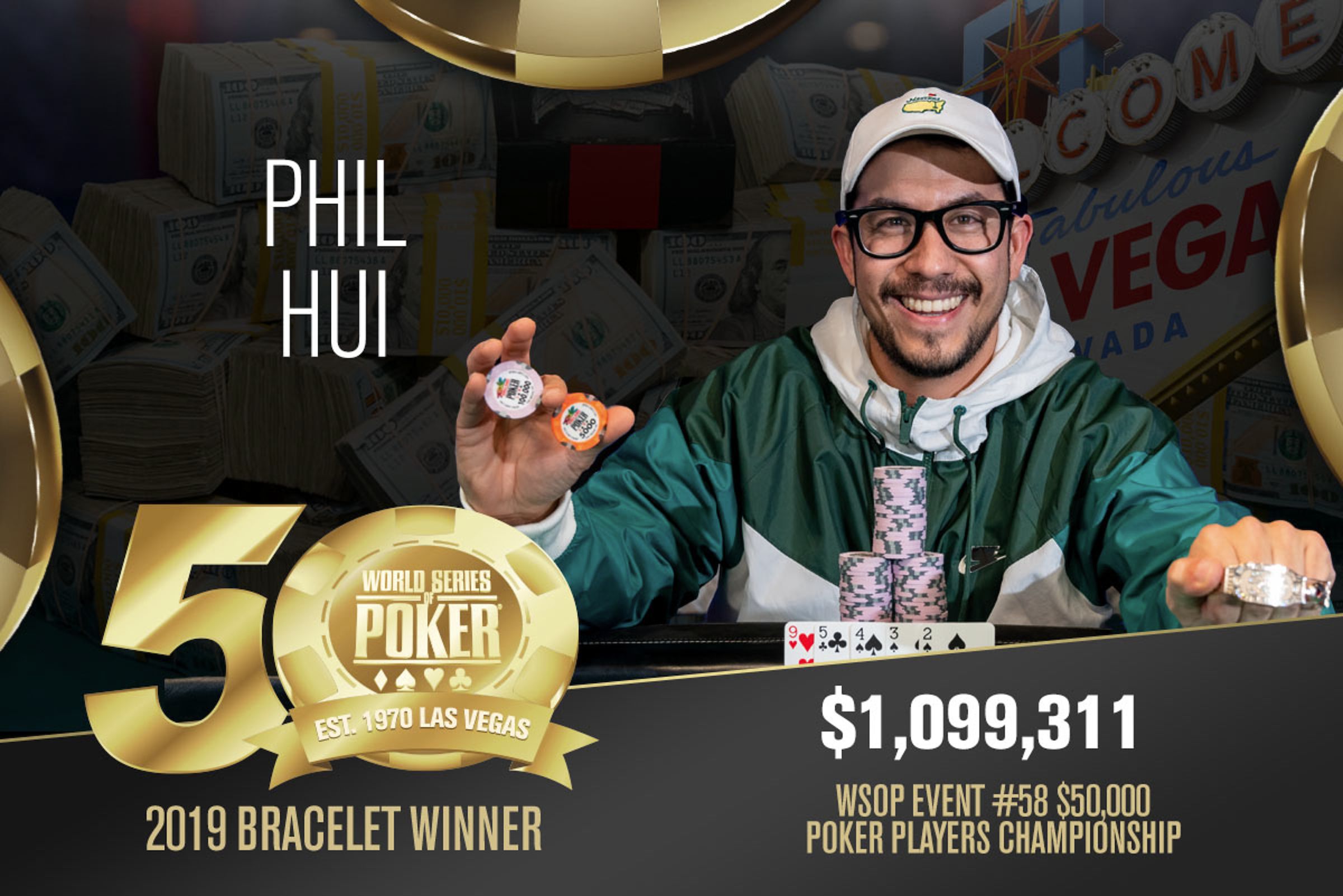 Phil Hui Wins WSOP $50K PPC, Scott Seiver Shoots for $10K Razz Bracelet