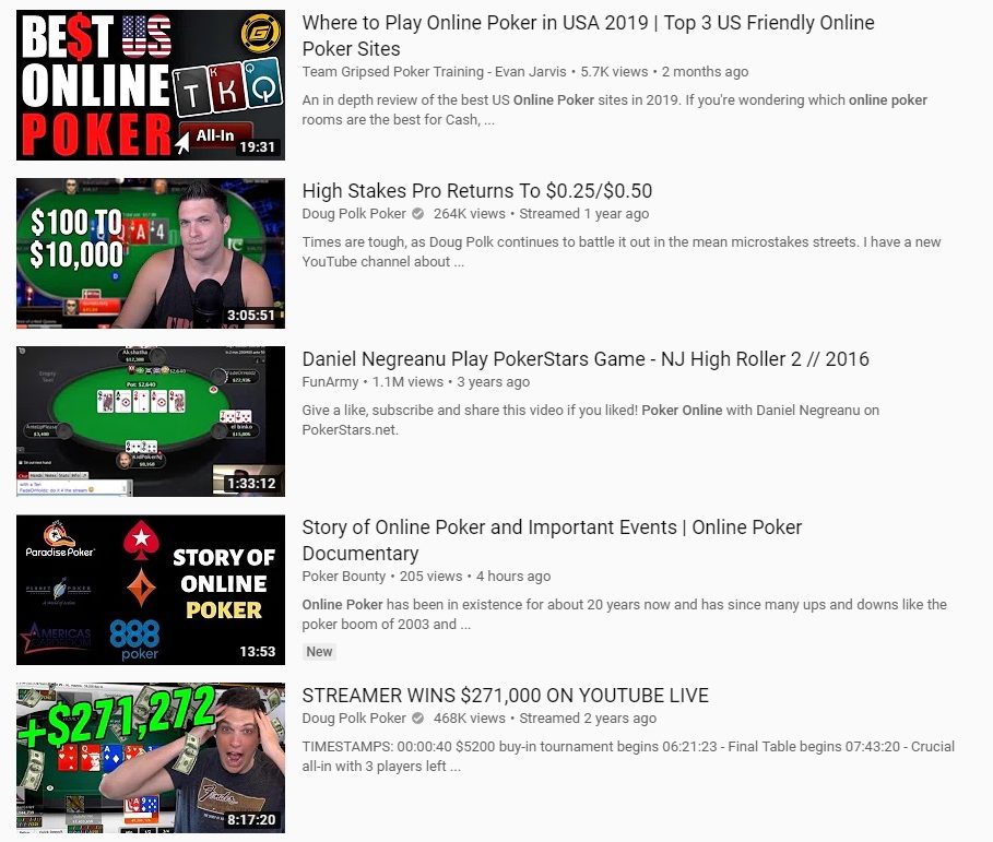 YouTube Removes 100+ Poker Videos by Jaime Staples, Evan Jarvis, Vloggers