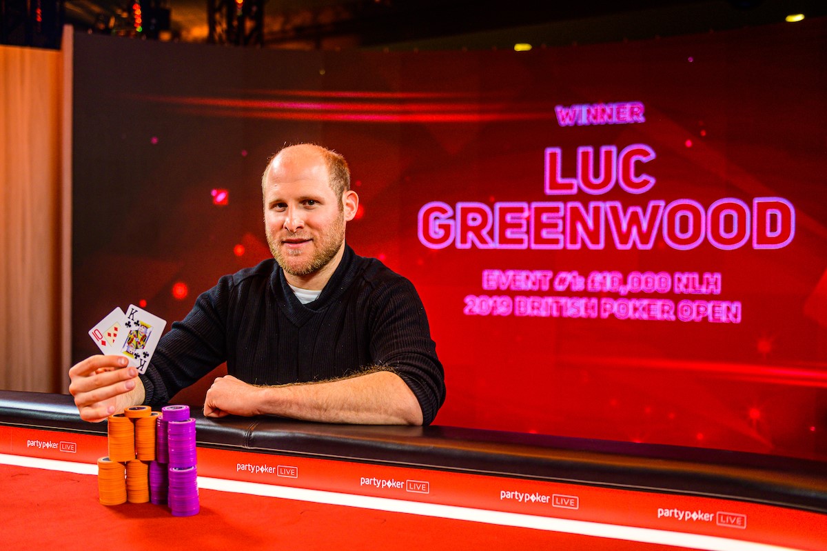 Luc Greenwood British Poker Open