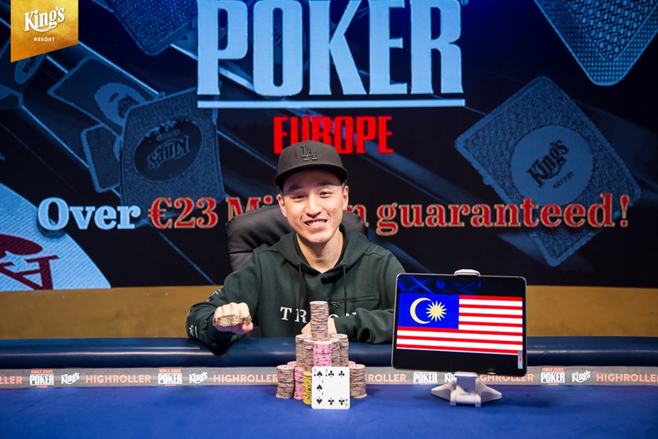 Chin Wei Lim Wins WSOPE €100K High Roller, Phil Ivey Out in 8th