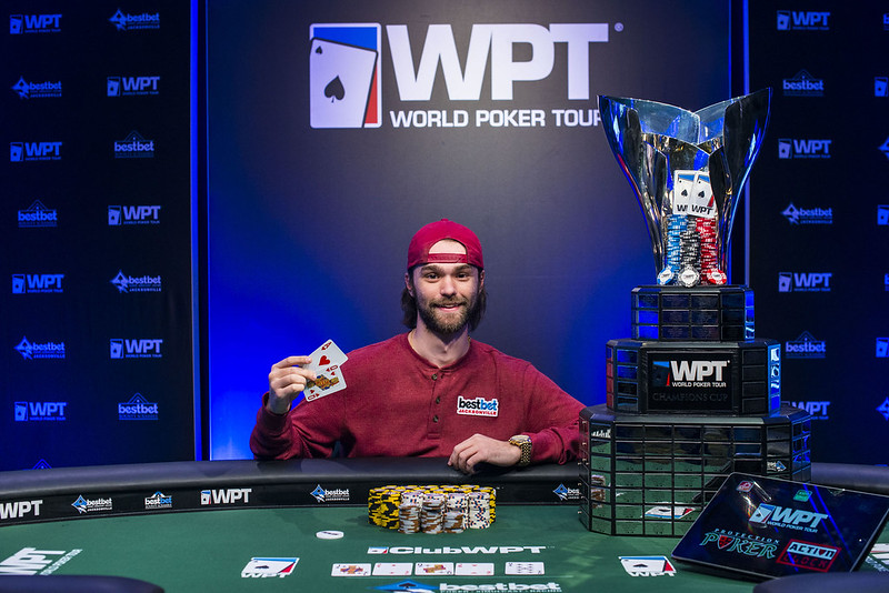 Josh Adkins Makes Good on Prediction to Win WPT Bestbet Bounty Scramble