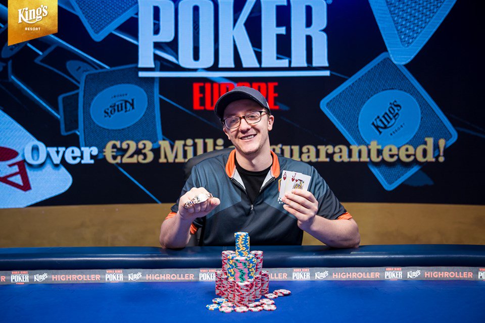 Kahle Burns Wins WSOP Europe €2,500 Short Deck, Second Bracelet This Week
