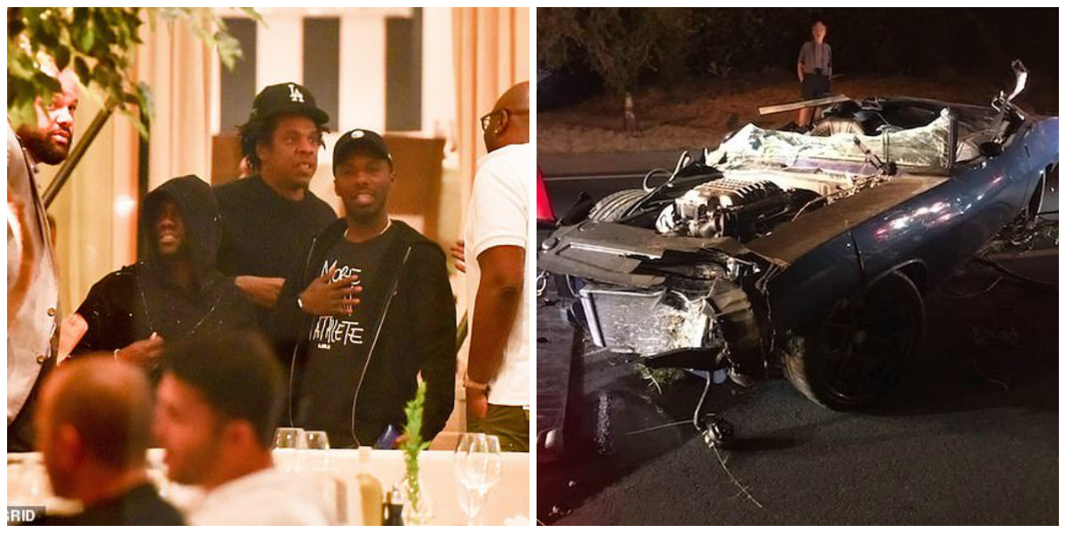 Kevin Hart accident Jay-Z