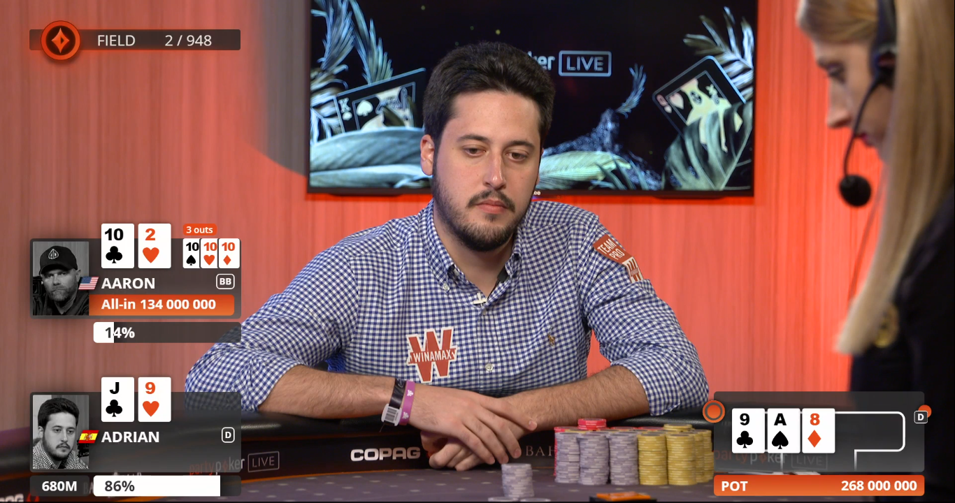 Adrian Mateos partypoker poker