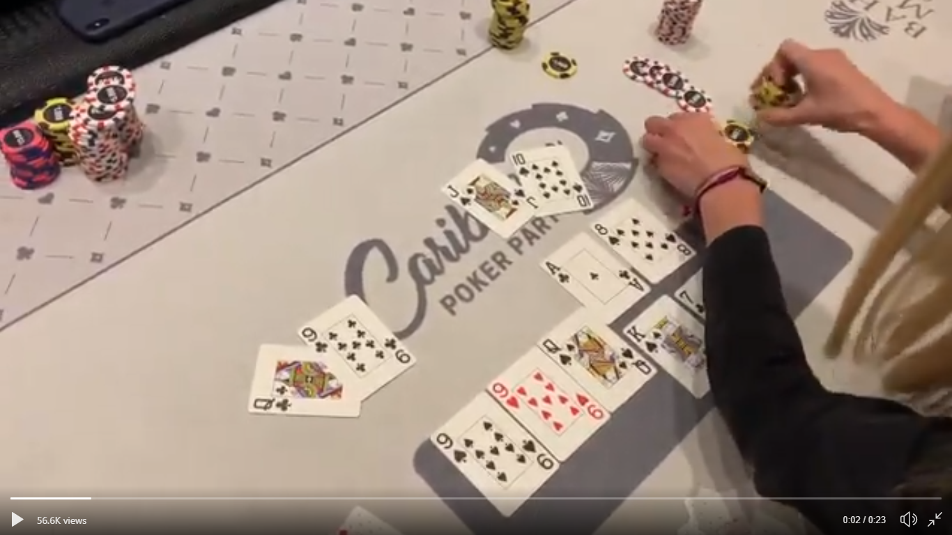Watch This: Insane Bad Beat from Partypoker Caribbean Poker Party (VIDEO)