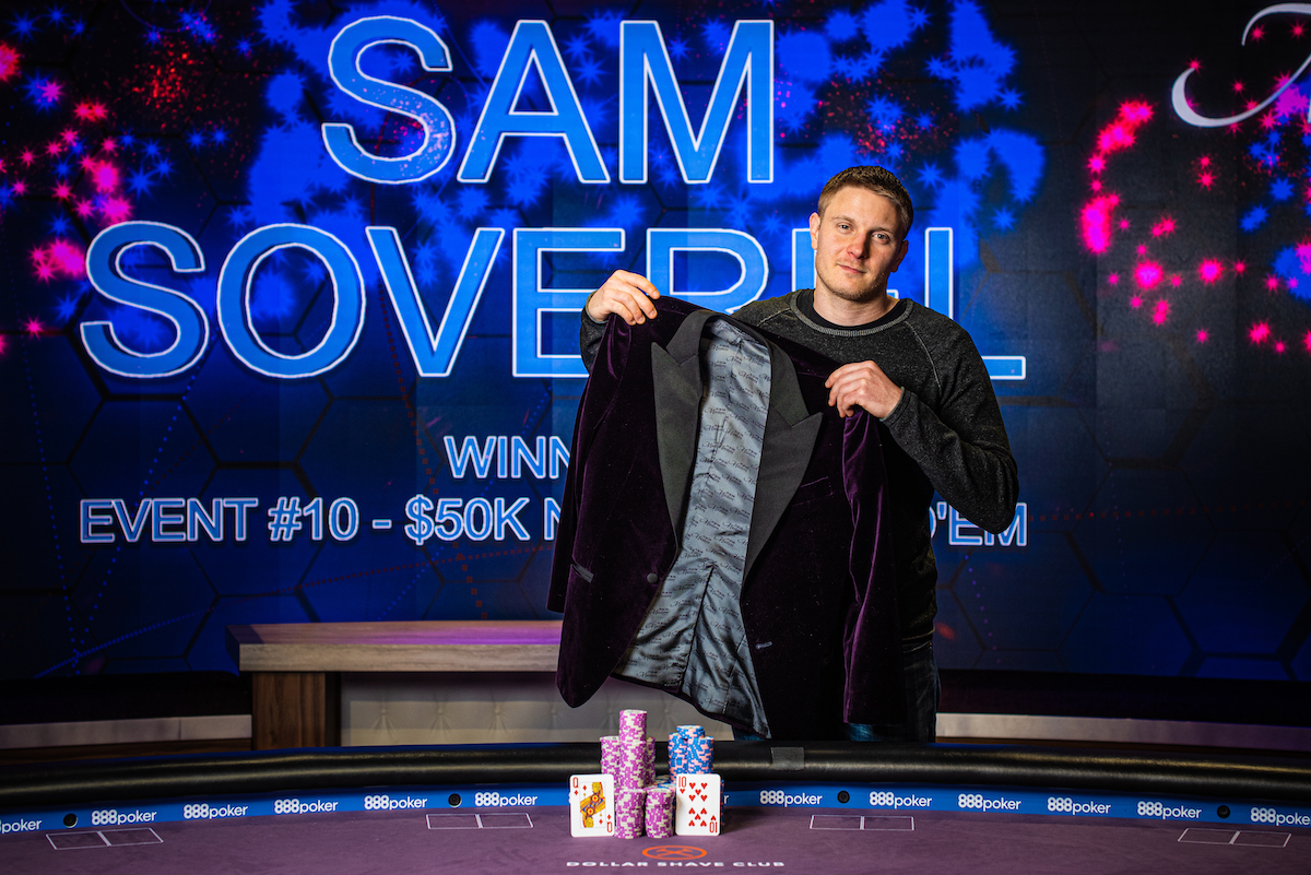 Sam Soverel Wins 2019 Poker Masters Finale, Purple Jacket