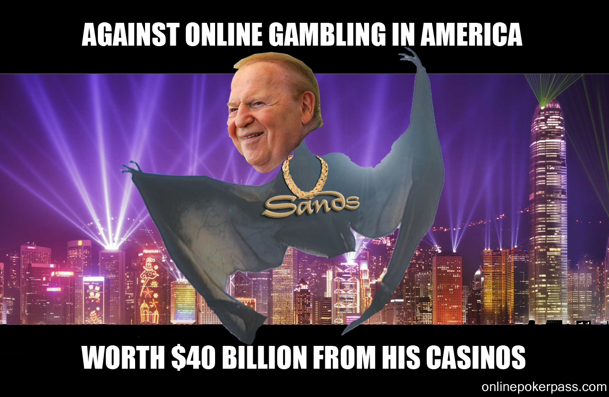 Sheldon Adelson online gambling