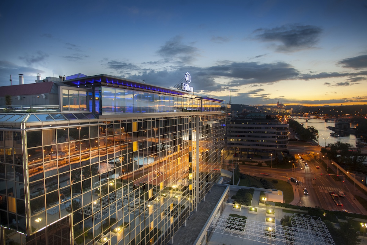 Casino Atrium at the Hilton in Prague, site of EPT Prague