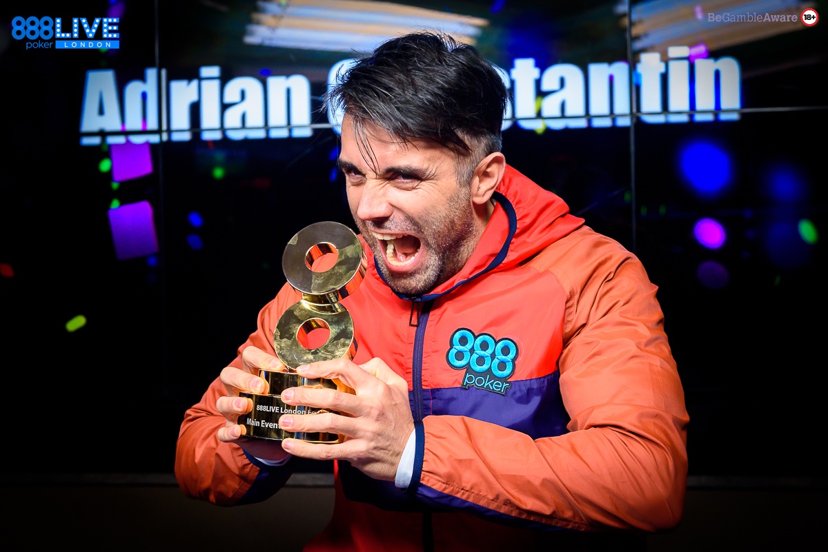 Adrian-Eugen Constantin Turns $36 Satellite Ticket into 888poker Live Title