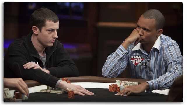 Tom Dwan Phil Ivey looking for betting tells