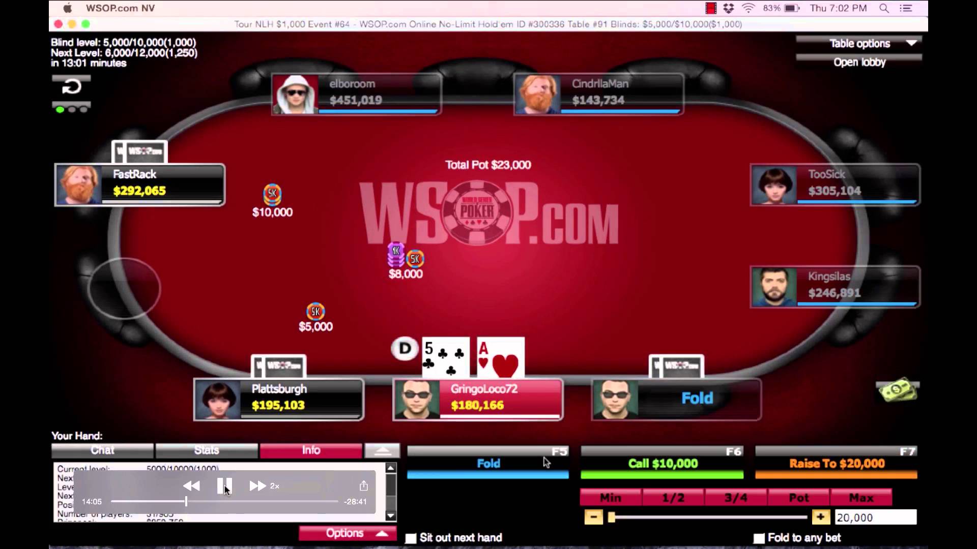 online poker series wsop