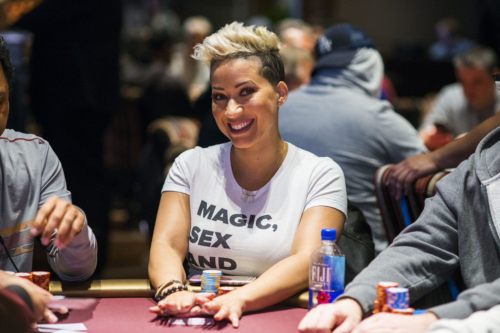 Ebony Kenney Tops Field of Poker Pros and Celebrities in Feeding America Charity Tournament