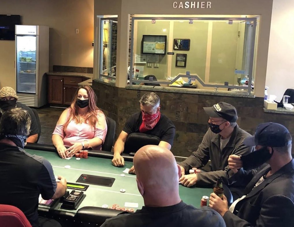 California poker room Towers casino