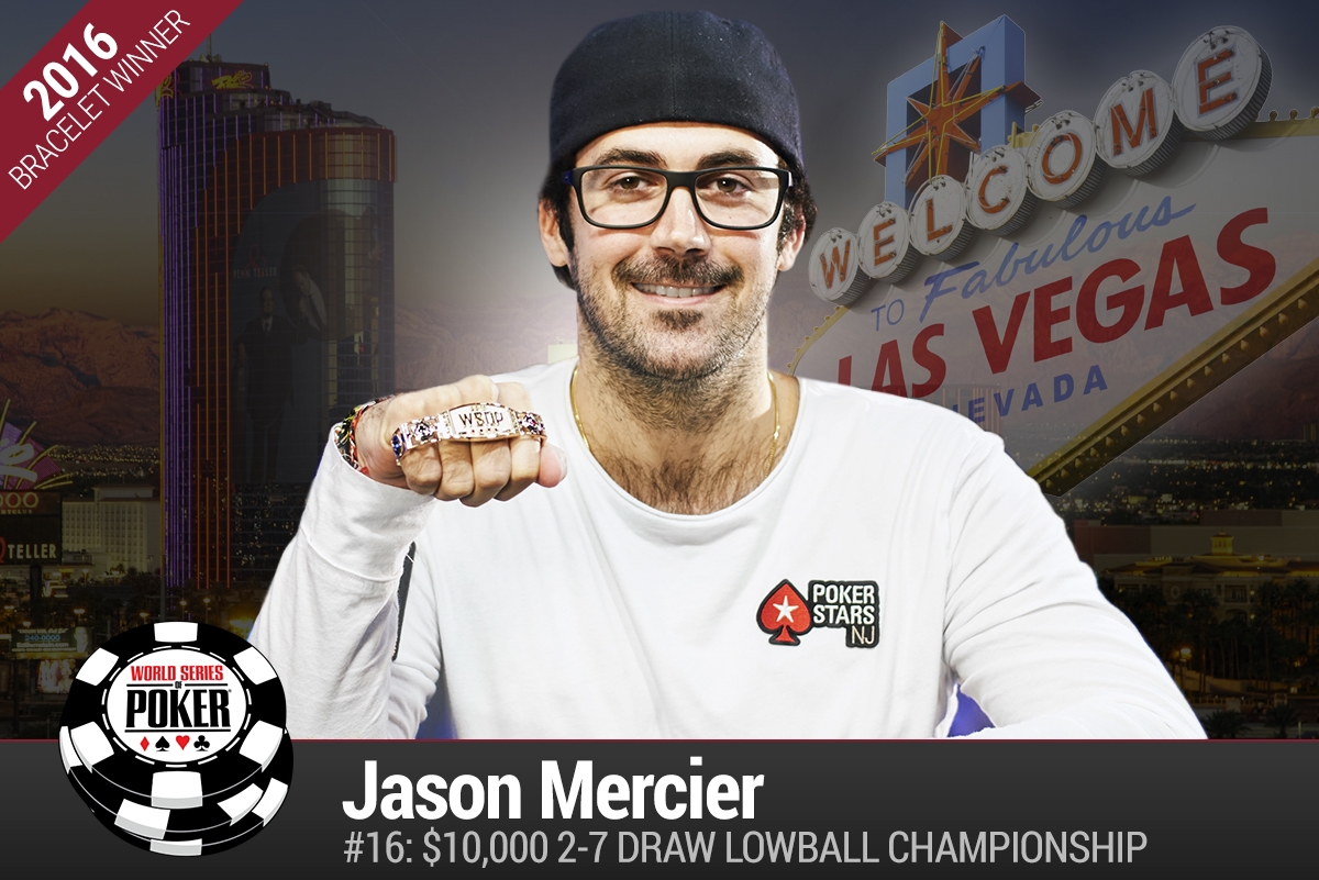 Jason Mercier 2016 WSOP