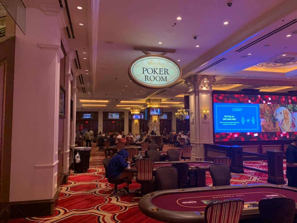 Venetian poker room