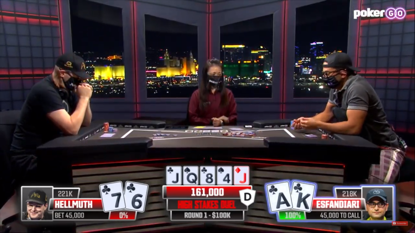 Phil Hellmuth and Antonio Esfandiari Will Face-Off Again Later this Month