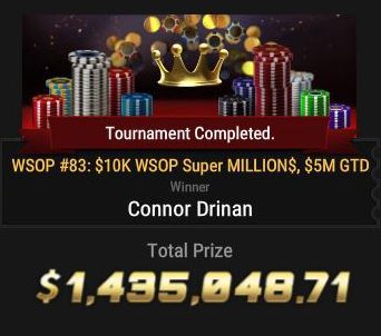 WSOP Online Event 83