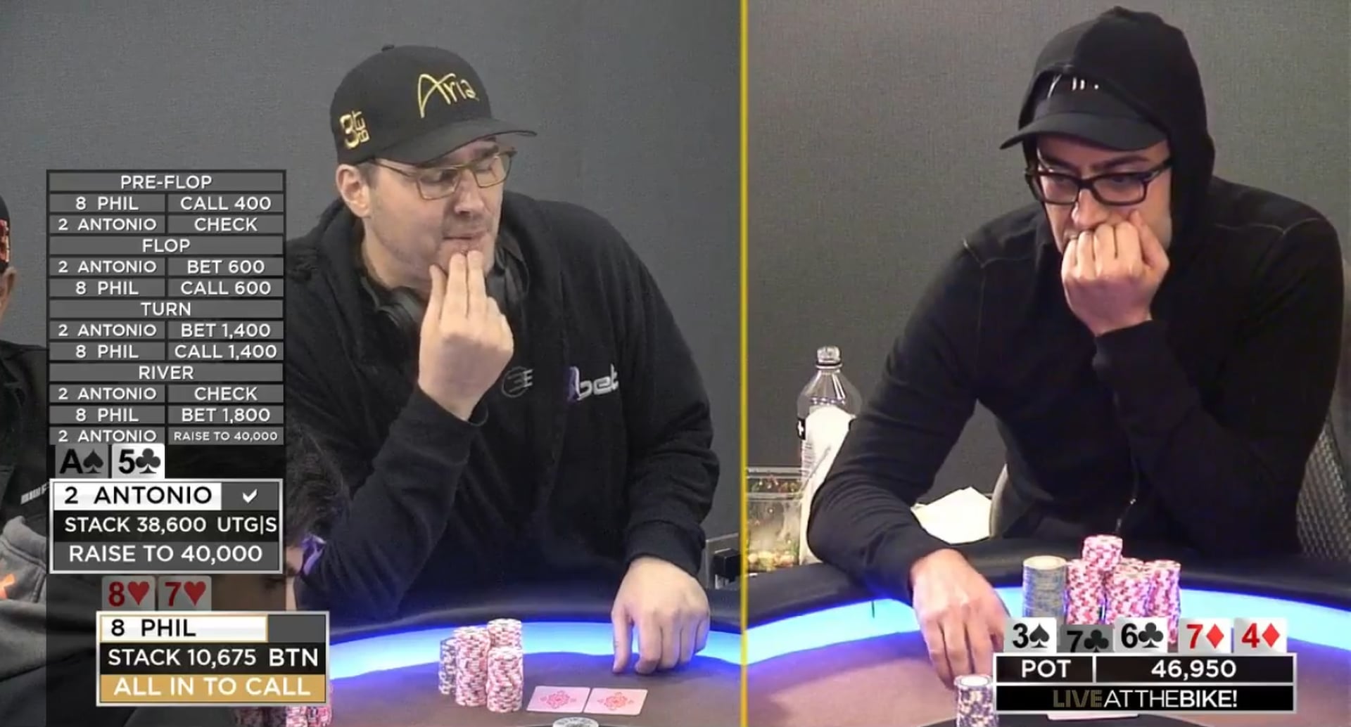 Date Set for Antonio Esfandiari, Phil Hellmuth Rematch on PokerGo