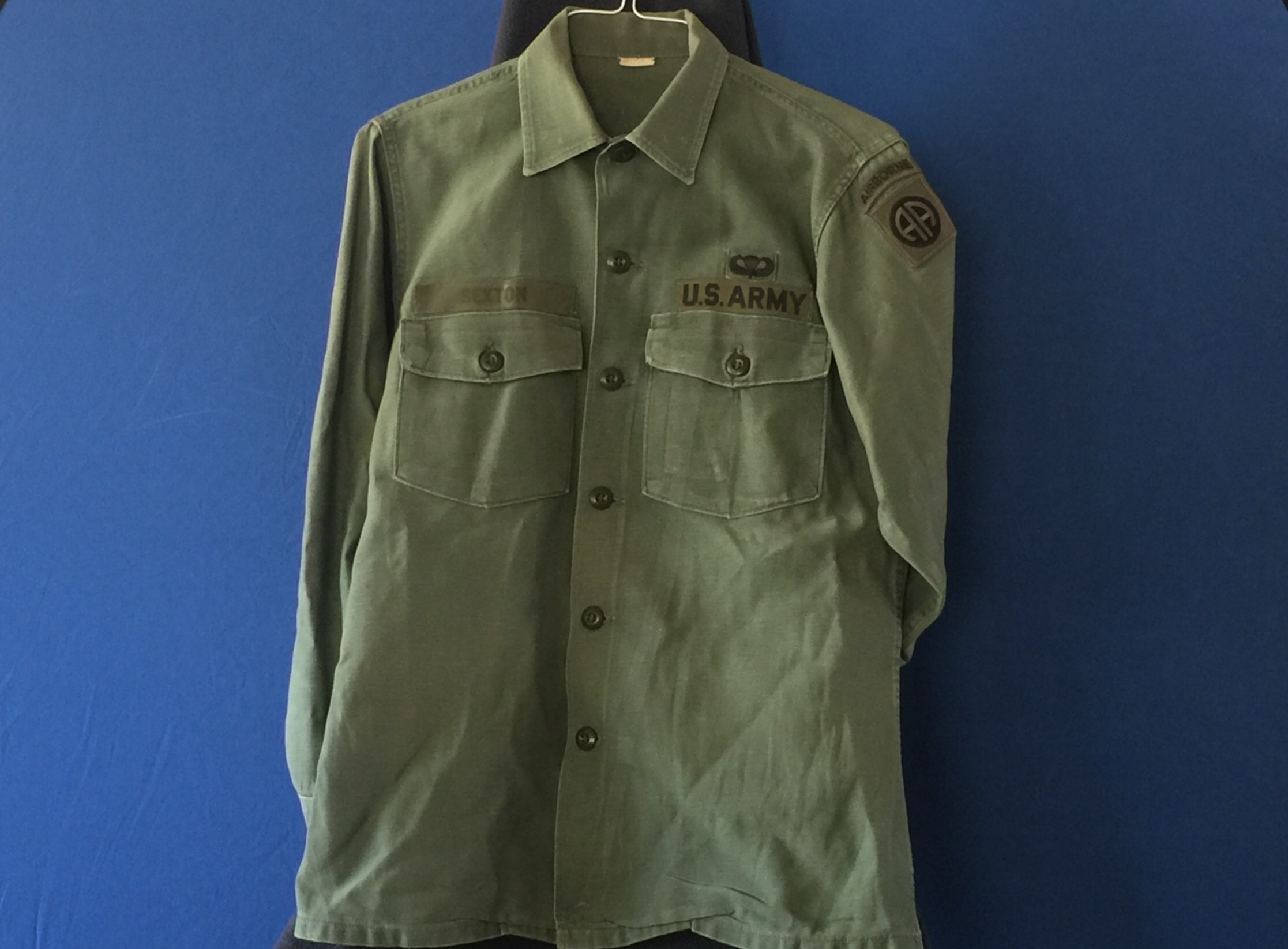 sexton army shirt